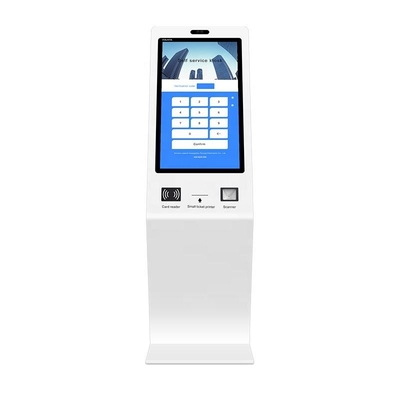 L'enquête terminale d'enregistrement de machine de service d'individu vérifient dans le kiosque de billet