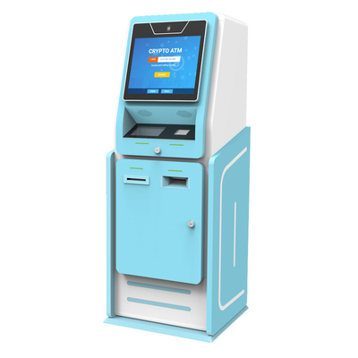 Machine de guichet de Bitcoin de service d'individu, machine de 21,5 atmosphères de pouce crypto