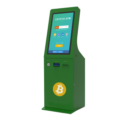 Les 1200 notes libres achètent et vendent la machine de kiosque d'atmosphère de Bitcoin 32 pouces