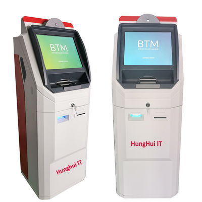 Kiosque fait sur commande de paiement de distributeur automatique de service d'individu de change