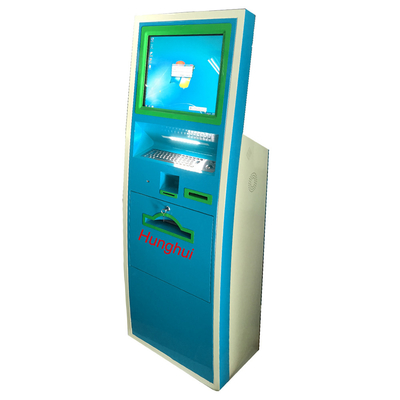 Kiosque de service d'individu de kiosque d'impression de document de l'écran tactile A4 avec le clavier en métal