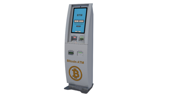 Machine de paiement de service d'individu d'atmosphère de pièce de monnaie de manière de l'aéroport 21.5inch 2 crypto