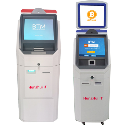 Atmosphère de Cryptocurrency Bitcoin de machine de kiosque de paiement en espèces de service d'individu de change