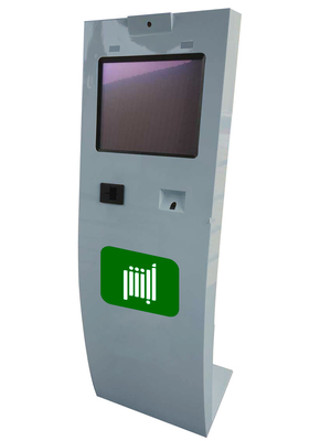 Kiosque libre d'écran tactile de l'information avec l'imprimante thermique