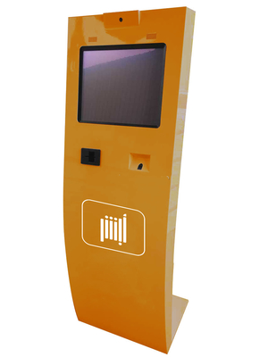 Saupoudrez la machine enduite de kiosque de service d'individu de multimédia en métal pour le campus d'école