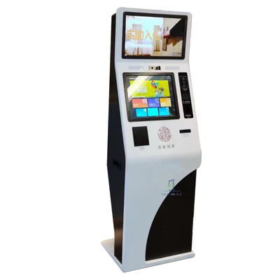 Double scanner de Bill Payment Kiosk With QR de service d'individu d'écran de FCC