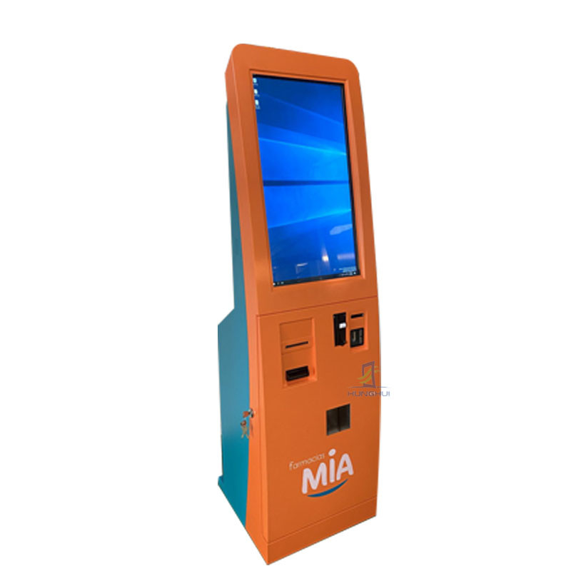 Kiosque Bill Payment Machine électrique 450cd/m2 de salaire d'individu d'OS de Linux Android